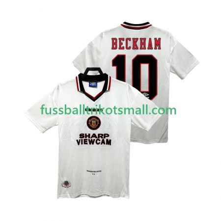 Fußballtrikots Manchester United BECKEHAM 10 Retro 1996 1997 Kurzarm Auswärts-trikot kaufen